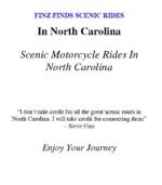 North Carolina Scenic Ride Title Page