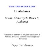 Alabama Scenic Book Ride Title Page