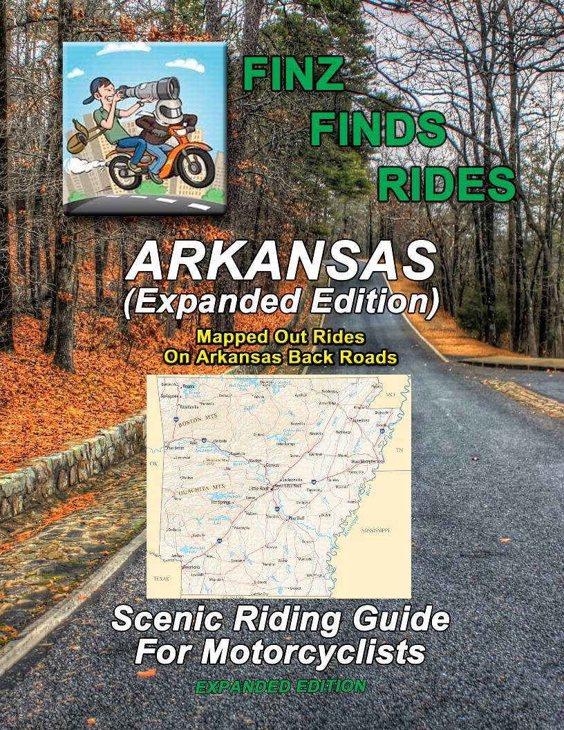 Scenic Rides In Arkansas (Expanded Edition) Book – 25 Rides
