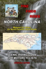 DIGITAL DOWNLOAD – Scenic Rides In North Carolina Book – 15 Rides – $9.95