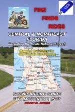 DISCOUNTED PACKAGE – Scenic Rides In Central & Northeast Florida (Incl. Ocala National Forest) Paperback And GPS – 15 Rides