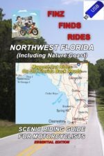 DISCOUNTED PACKAGE – Scenic Rides In Northwest Florida Paperback And GPS – 11 Rides